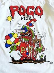 【ご予約受付中】 POGO FINK long sleeve T-shirt (ホワイト)