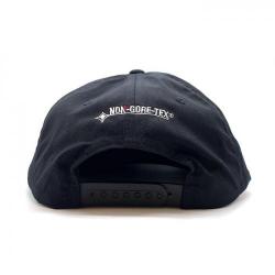 90s LOGO 5PANEL SNAPBACK CAP (BLACK)