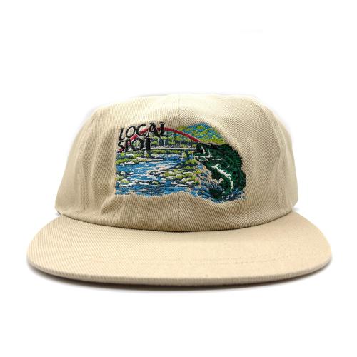【ご予約受付中】LOCAL SPOT #3 STRAPBACK CAP (BEIGE) 