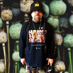 HANOI HANG ROCKS ロングスリーブTシャツ (ブラック)