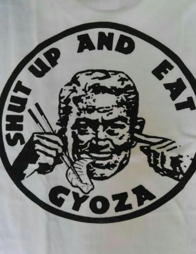 コズミック別注 SHUT UP AND EAT GYOZA S/S T-SHIRT