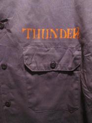 THUNDER USED カスタムワークシャツ(E)