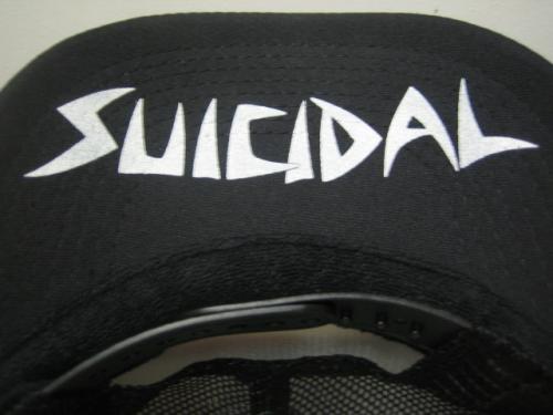 SUICIDAL メッシュキャップWH
