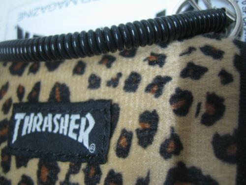 THRASHER　ウォレット　豹柄