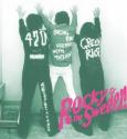 ROCKY & The SWEDEN / GREEN RIOT 7inch レコード DLコード付き