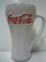 コカコーラ 陶器製ホワイトマグカップ 14oz