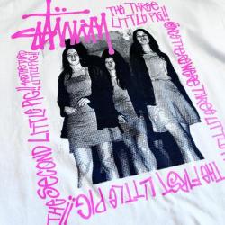 80's SHIT long sleeve T-shirt ピンク