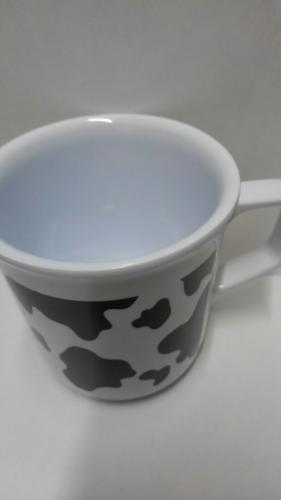 牛柄 メラミン製 マグカップ COW　