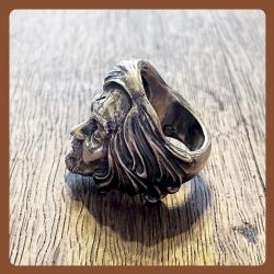 【初回特別価格】DEATH TO PIGS Charles Manson Ring (Silver)