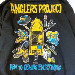 How to fishing PULLOVER HOOD (BLACK)