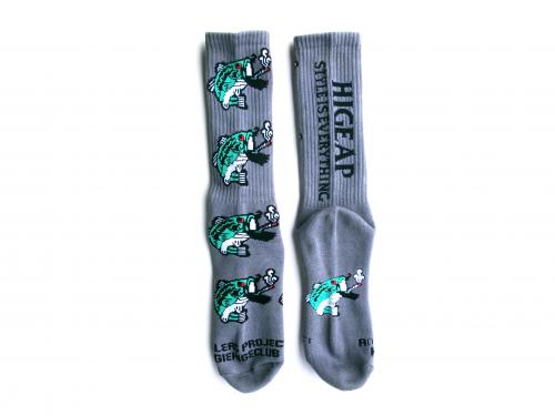 【ご予約受付中】 HIGEAP 2 SOCKS (GREY)