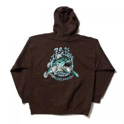 【ご予約受付中】Jackson fish full zip hoodie (CHOCO)