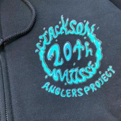 【ご予約受付中】Jackson fish full zip hoodie (BLACK)