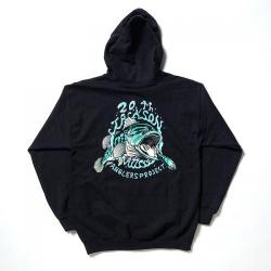 【ご予約受付中】Jackson fish full zip hoodie (BLACK)