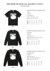 【受注生産品】 RISE FROM THE DEAD LAYBACK Crew Neck Sweat